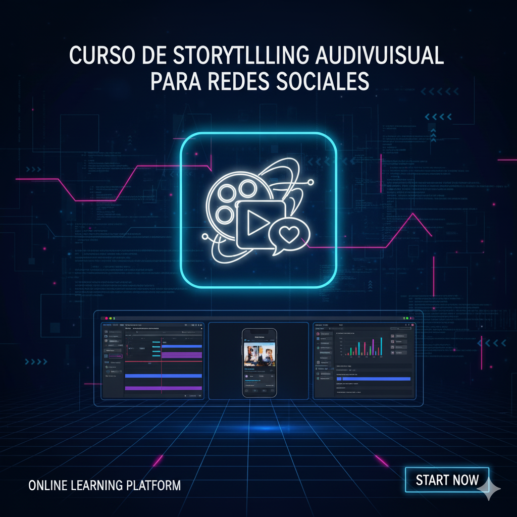 Curso de storytelling audiovisual para redes sociales