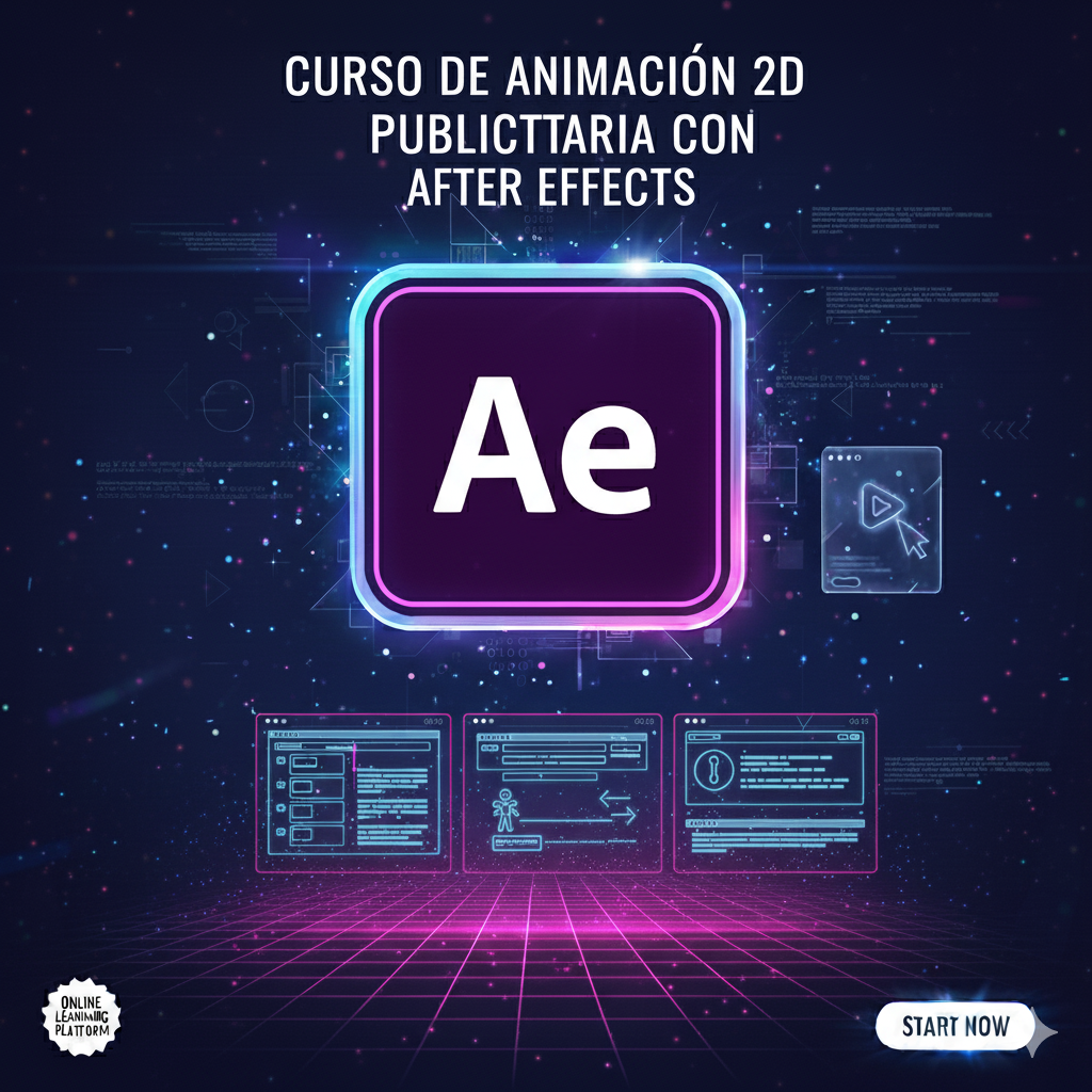 Curso de animacion 2D publicitaria con after effects