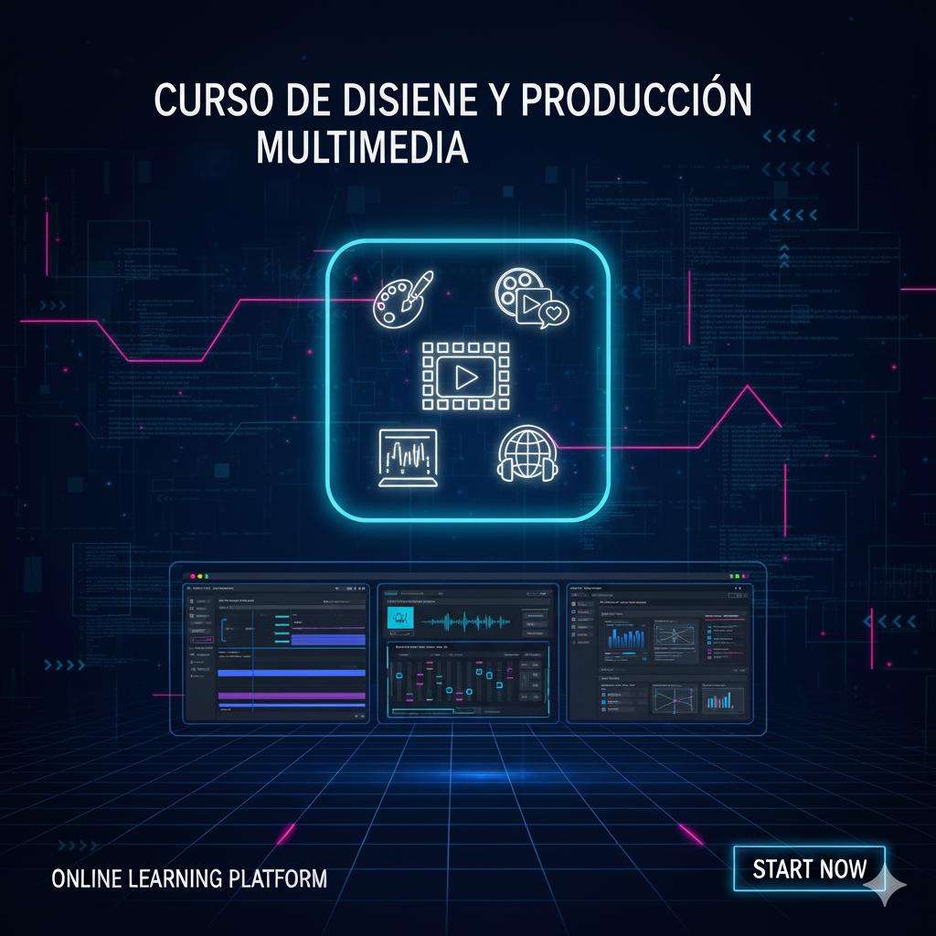 Curso de diseño y produccion multimedia