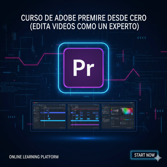 Curso de  adobe primere desde cero (edita videos como un experto)