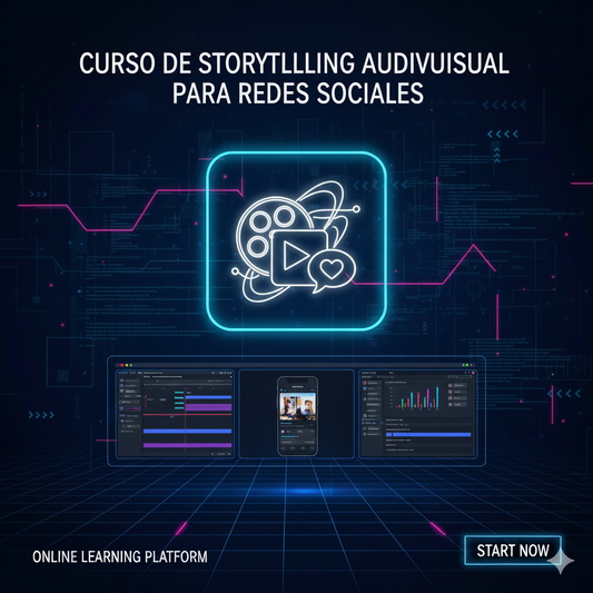 Curso de storytelling audiovisual para redes sociales