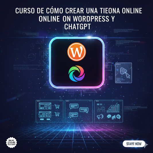 Curso de como crear una tienda online con woldpress y chatgpt